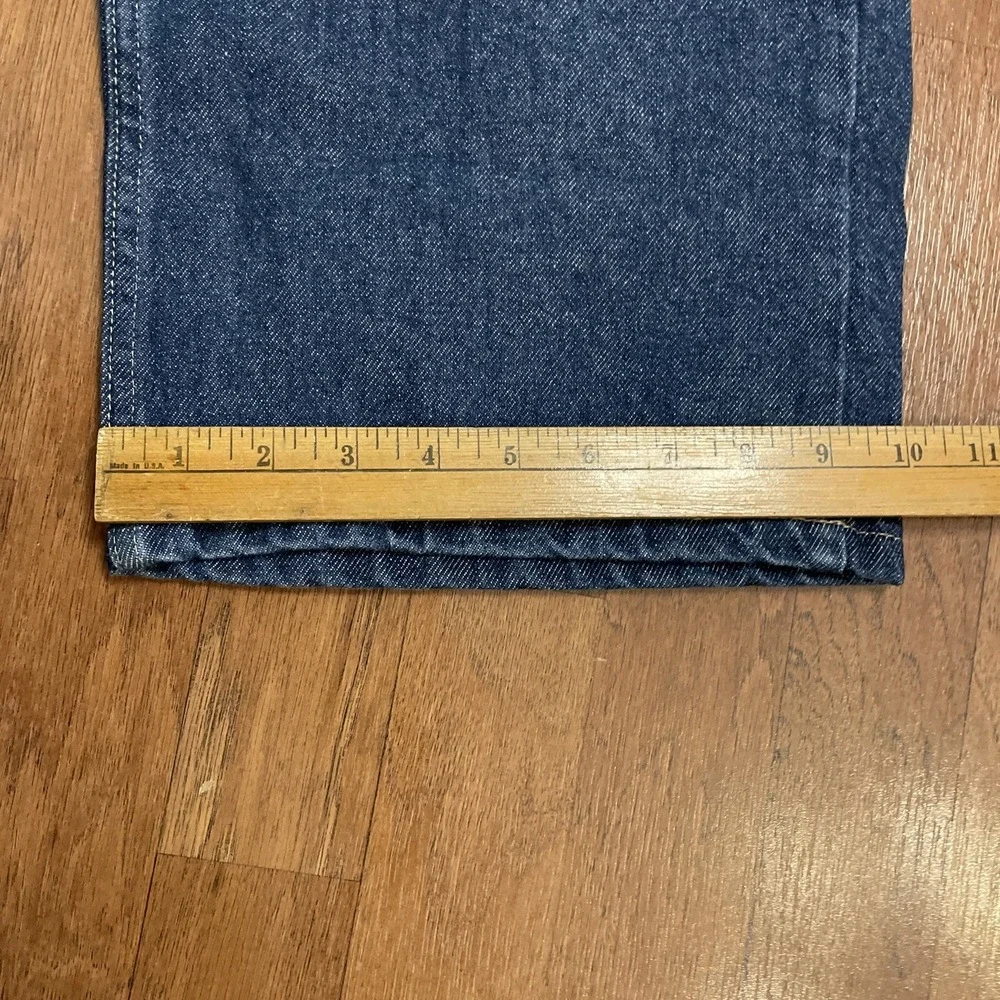 NOS Texas Jeans Mens 44x32 Relaxed Fit Fire Resistant Denim Pants Made In USA